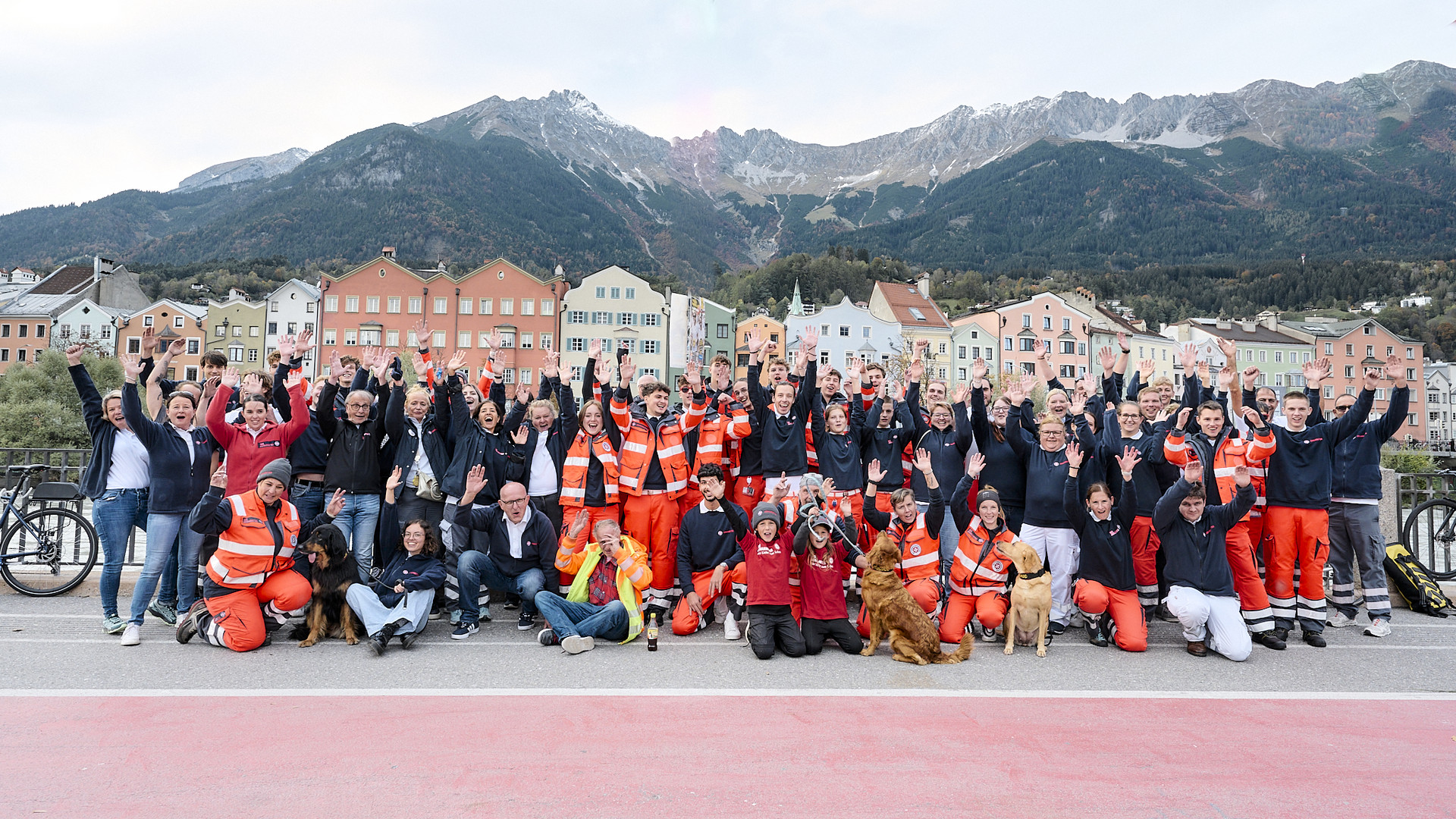 Das Team der Johanniter Tirol